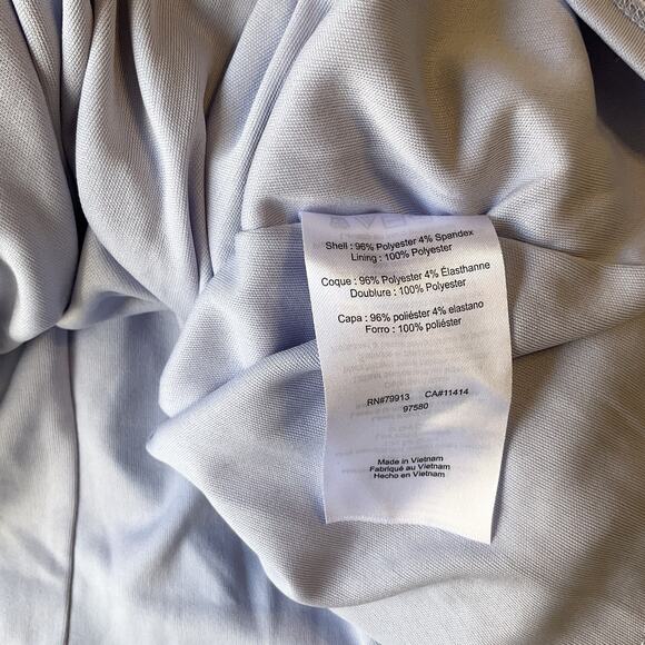 Jessica Simpson Maternity Women Maxi Dress M Lavender Floral Wrap 3/4 Sleeve - Picture 5 of 10